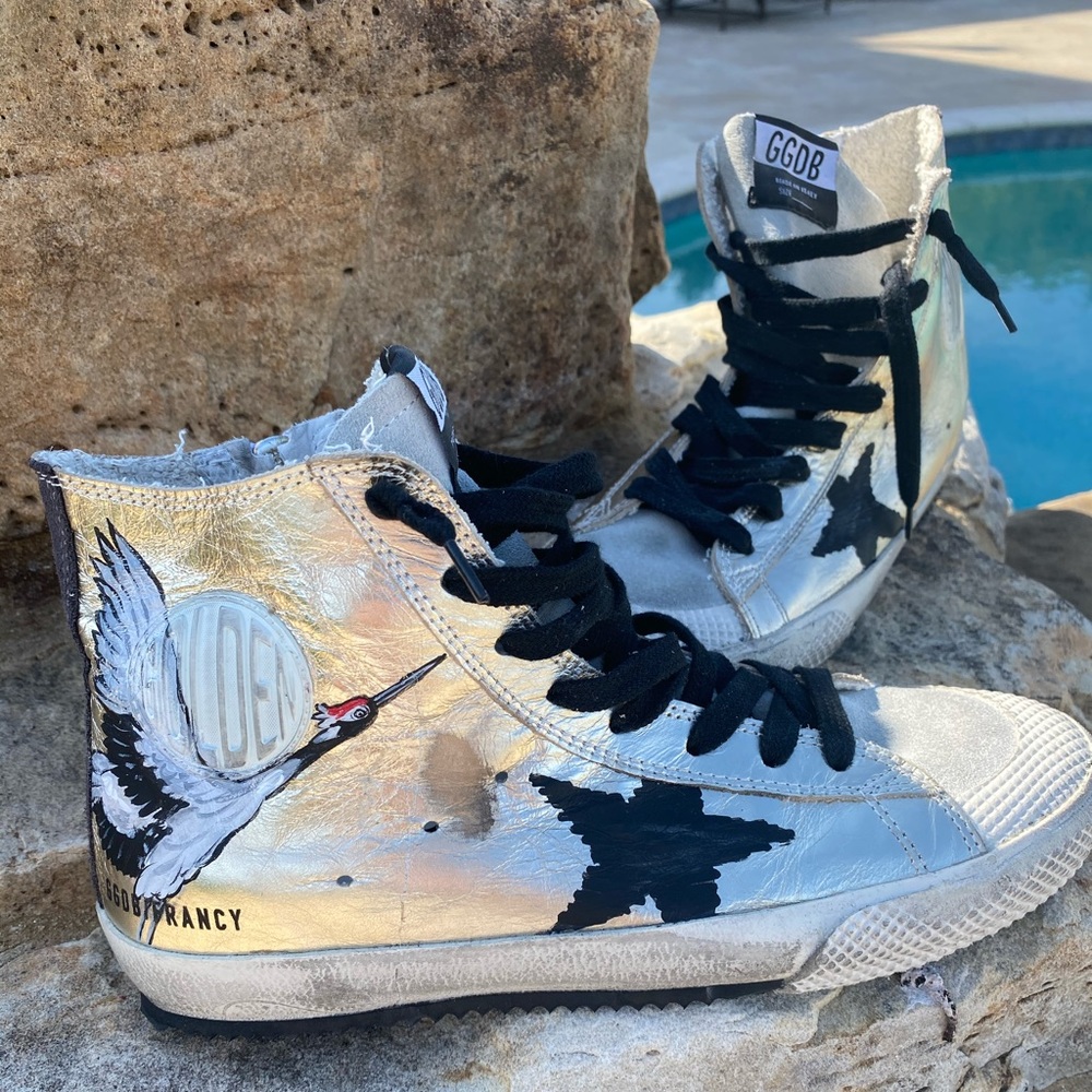 Golden Goose Gold Crane Francys